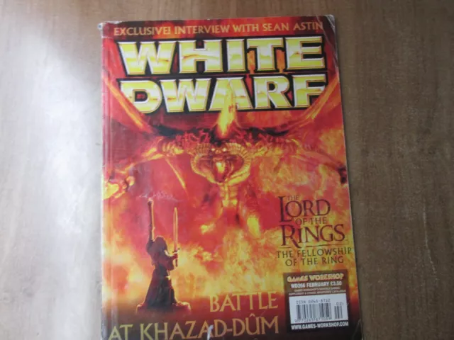 White Dwarf Mag Magazine Rpg Vgc Tsr Merp Gurp Ad&D Dungeon Dragon Gdw 266