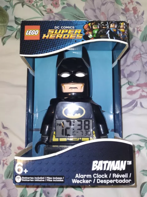 Lego DC Comic Super Heroes Batman Alarm Clock 9005718