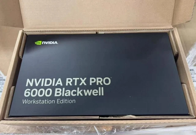 NEW NVIDIA RTX PRO 6000 96GB Blackwell Workstation Edition Graphics ...
