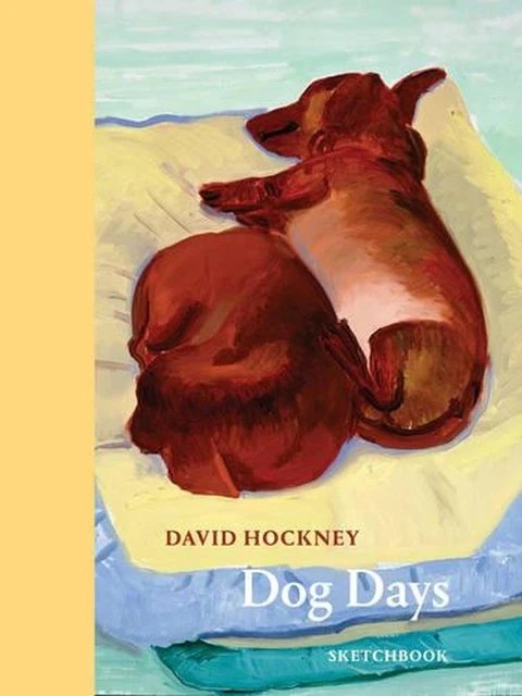 David Hockney Dog Days: Sketchbook by David Hockney (English) Paperback Book