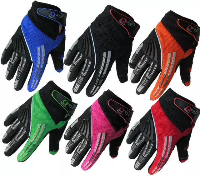 Childrens KIDS Motocross GLOVES Enduro BMX Off Road Racing Cycling