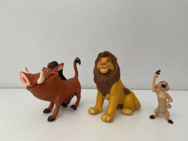 Disney Lion king Guard Timon Pumba & Simba Vintage 90s figures