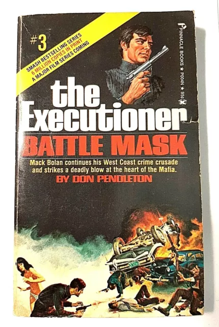 MAD's Executioner -Battle Mask #3 Paperback Don Pendelton Mac Bolans