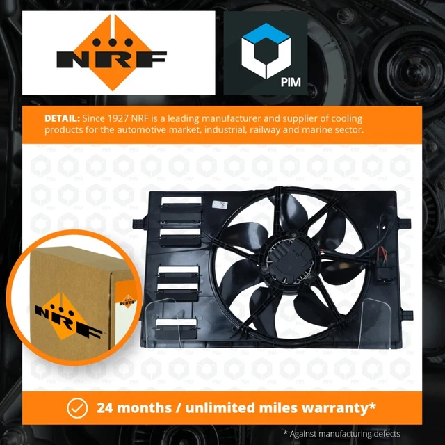 Ventola radiatore 47985 Raffreddamento senza prezzo di riserva 5Q0121205AP originale alta qualità garantita nuova