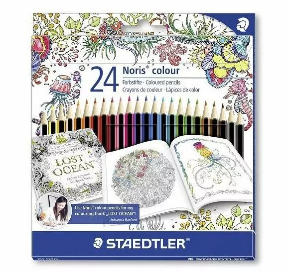 Staedtler Noris Colour Coloured Pencils - Assorted - 24 Pack
