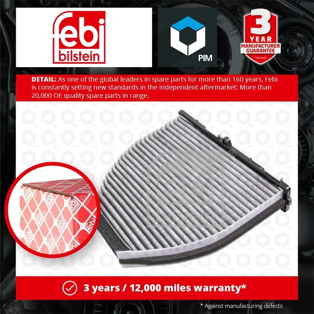 Filtro polline/cabina adatto a MERCEDES CLS250 C218, X218 2.2D 11-17 OM651.924