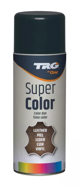 teinture Spray Couleur pour Cuir TRG Super Couleur ML 327 Bleu Marine