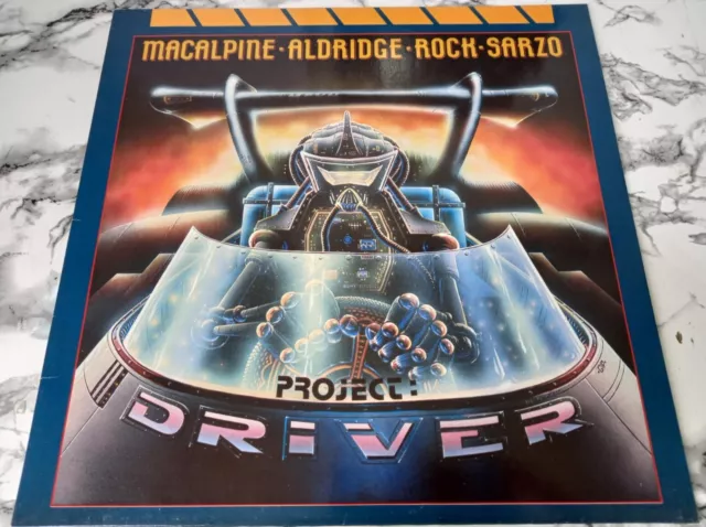 MacAlpine, Aldridge, Rock, Sarzo - Project Driver (1986). Vinyl Album. Exc. Cond