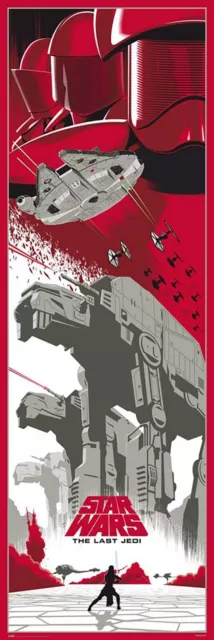 Star Wars The Last Jedi 53x158 CM 53.3x157cm Nuovo Sigillato Locandina Film