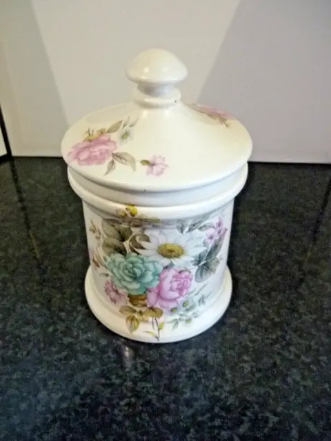 Purbeck Gifts poole Dorset floral lidded Jar