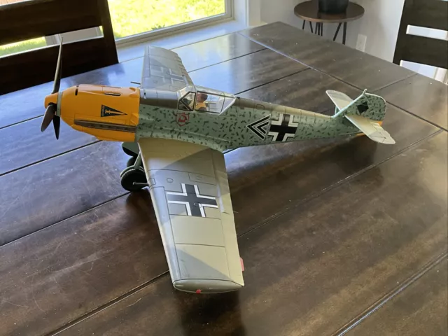 21st CENTURY TOYS ULTIMATE SOLDIER MESSERSCHMITT Me-109E-4  GERMAN FIGHTER PLANE