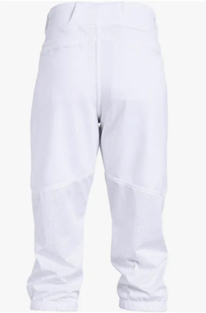 NWD Under Armour Girls' Softball Pants, White Size L 2