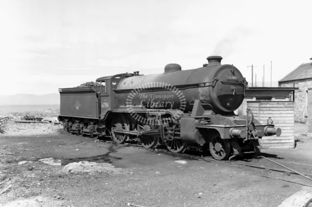 PHOTO BR British Railways Steam Locomotive Class K2 61784 at Mallaig in 1959
