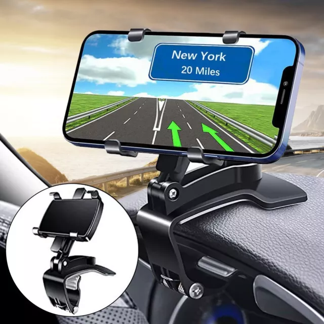 Universal Car Dashboard Mount Holder Stand Clamp Cradle Clip for Cell Phone GPS