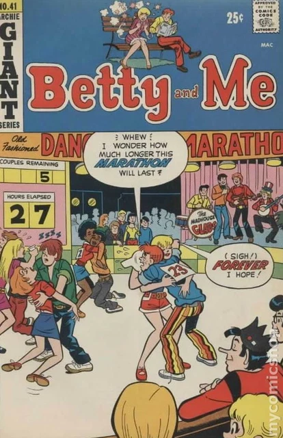 Betty and Me #41 VG- 3.5 1972 Stock Image Low Grade