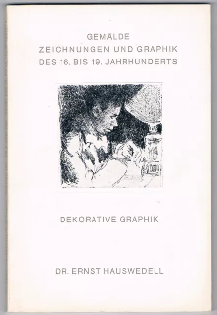 Gemälde, Zeichnungen und Graphik des 16. bis 19. Jahrhunderts . Dekorative Gr...