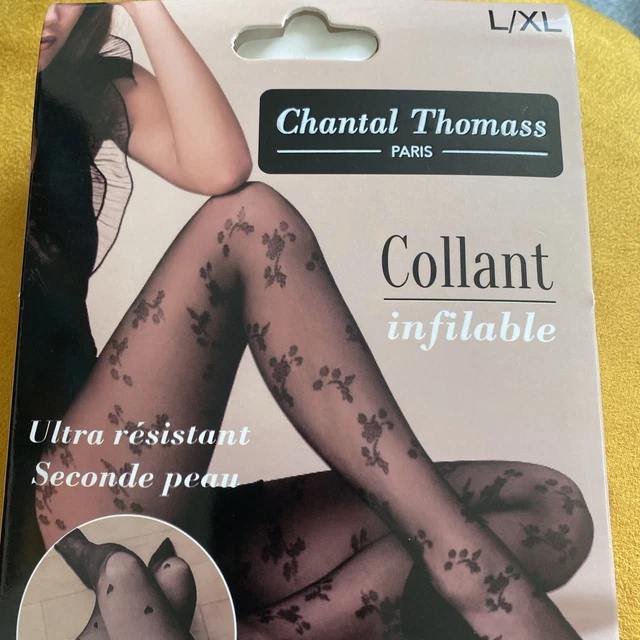 Collant Chantal Thomass 'Nouez-moi' - Ivoire - Taille 3 - Neuf Avec étiquettes