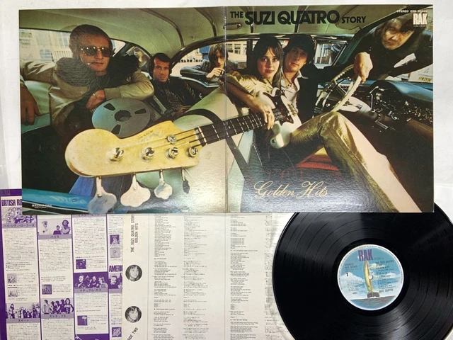 SUZI QUATRO THE Suzi Quatro Story - Golden Hits Japan LP [58668ER