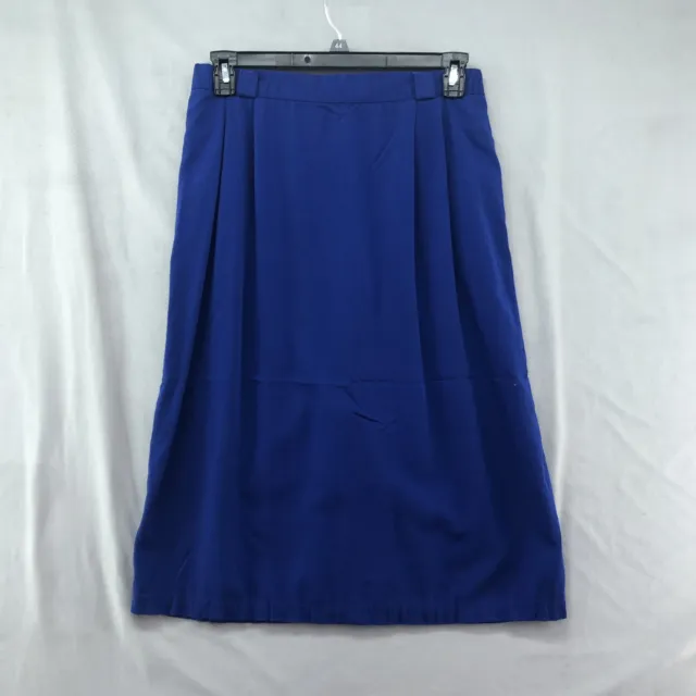 Vintage Ms Russ Blue Skirt Size M Women