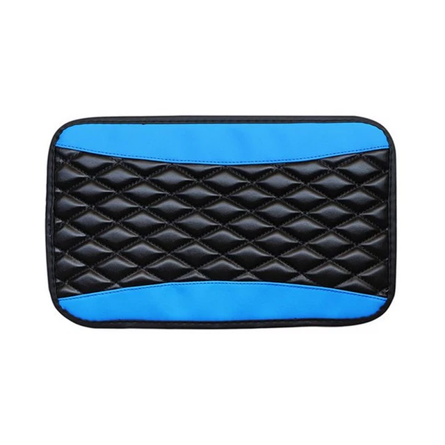 Armrest Cushion Pad Car Accessories Center Console Storage Box Mat Cover Leather
