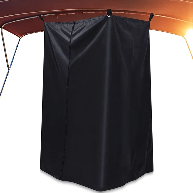 Privacy Tent for Boats Changing Room with Bag Pontoon Boats Privacy Curtain P...