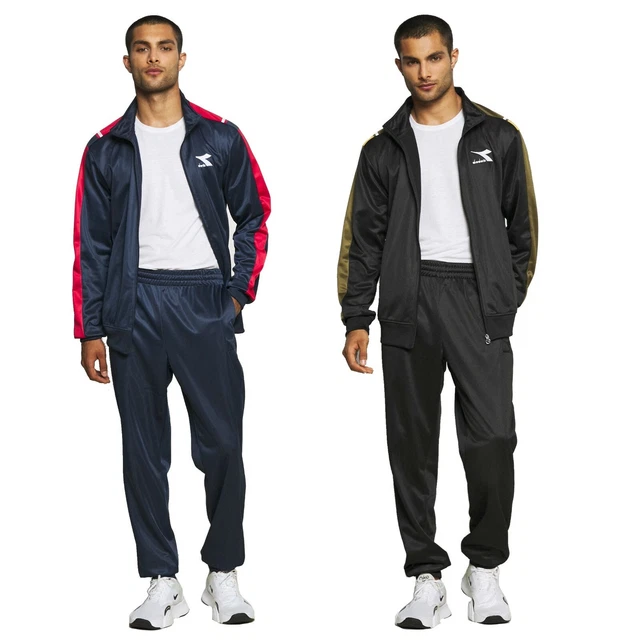 Tuta uomo DIADORA Triacetato full ZIP running sportiva Invernale SPORT regular