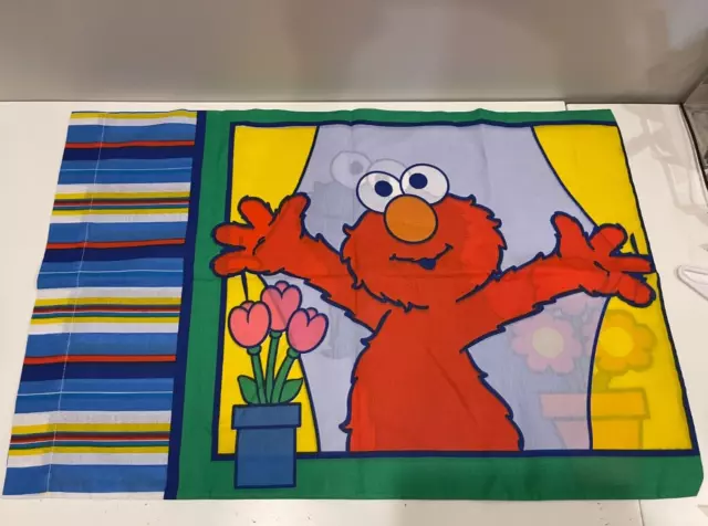 Funda de almohada Cookie Monster Elmo tamaño estándar color primario 2000 EE. UU.