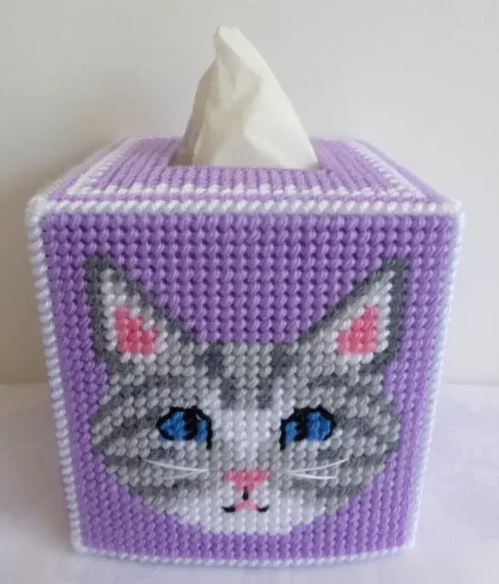 CATS Kittens, Meow, Paw Print. Ginger Tom, Bengal. Handmade Tissue Box cover