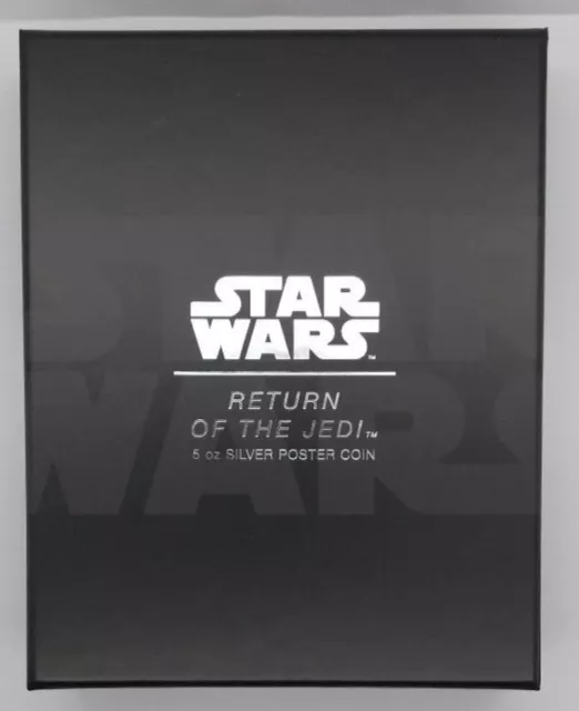 2023 Star Wars Filmposter Die Rückkehr der Jedi-Ritter 5 Oz. Niue