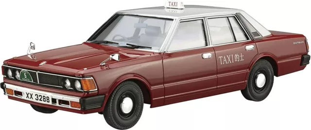 Aoshima 1/24 la série de voitures miniatures SP01 Datsun 220C 1979 Taxi de...