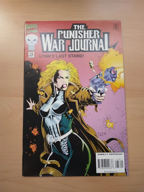 Punisher War Journal #78 (Marvel 1995) Low Print Run Htf Vf+
