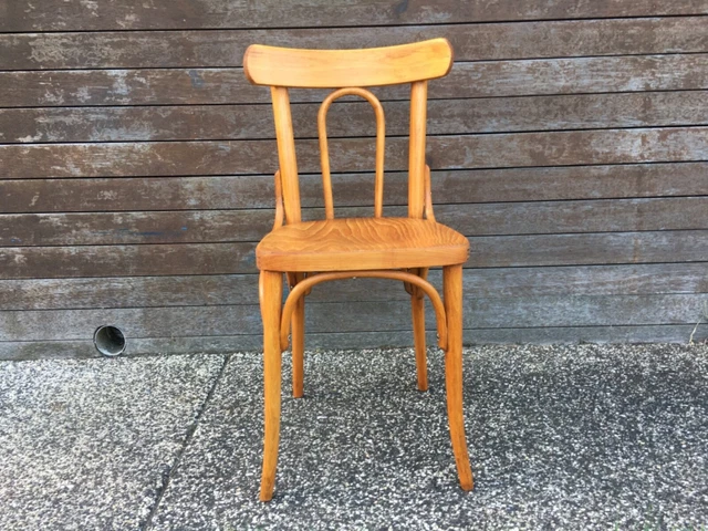 VINTAGE DREVOUNIA CZECHOSLOVAKIA Thonet style bentwood chair