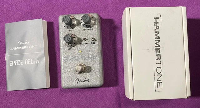 Fender Hammertone Space Delay Guitar Effects Pedal