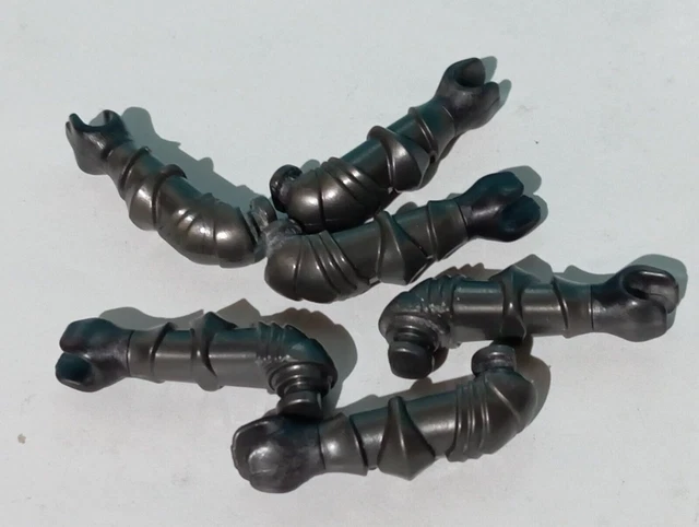 Pièces Playmobil Chevaliers Médiévaux - 2 Cols Fermés Gris - Pièces Détachées Occasion