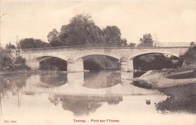 Cpa 58 Tannay Pont Sur L'yonne