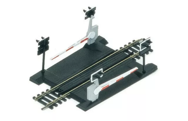 Hornby R645 Single Track Crossing Plastic Kit Model Train OO / HO
