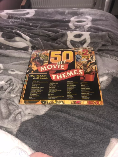 Soundtrack Vinyl - 50 HIT MOVIE THEMES - Double-Vinyl Album - Pickwick Records