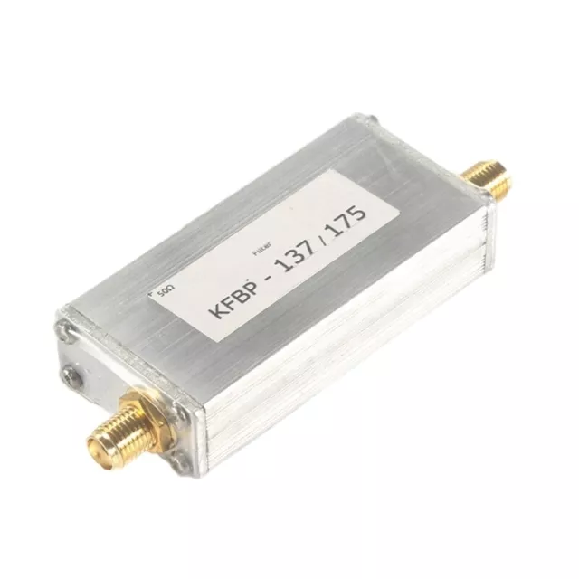 VHF Communication Bandpass Filter for 137-175MHz, Low Insertion Loss