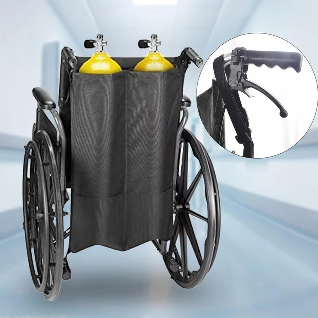 OXYGEN CYLINDER BAG Oxygen Tank Carrier Holder for Wheelchair Travel