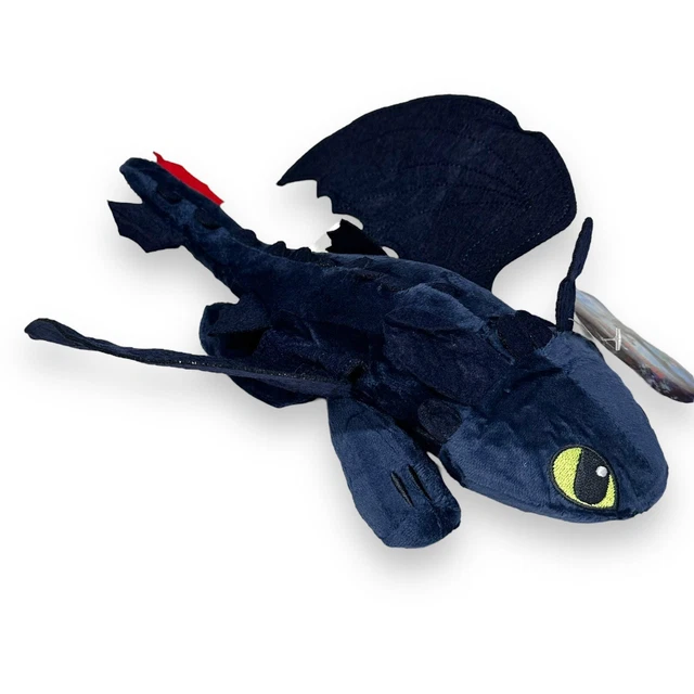 HOW TO TRAIN Your Dragon Toothless Night Fury Stuffed Animal Plush Doll