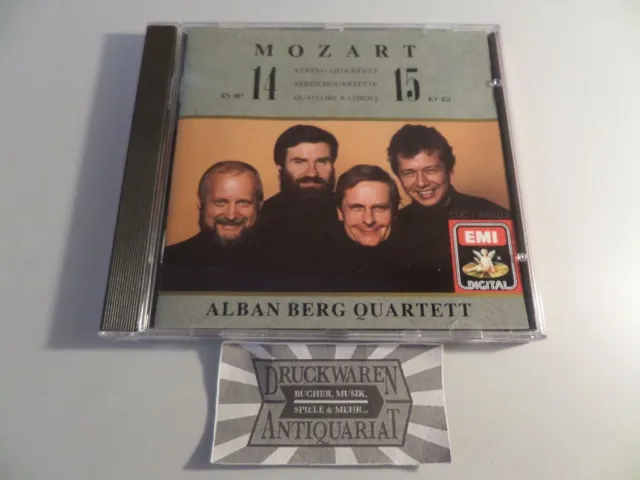 Mozart: String Quartets No.14 K. 387 + No. 15 K. 421 [CD]. Alban Berg Quartett u