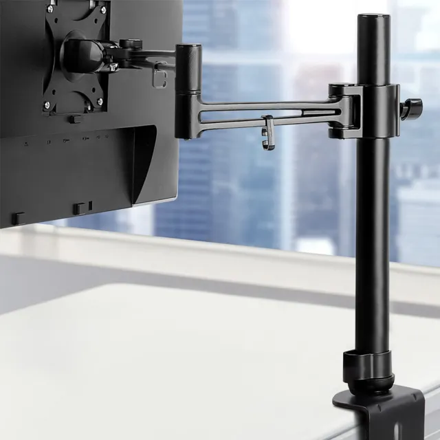 Monitor Stand Arm Single HD LED Display Desk Mount Bracket Screen VESA Holder