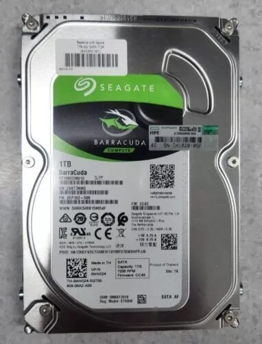 Seagate 1Tb 7.2K 6G 3.5Inc Sata Hdd St1000Dm010 2Ep102_500