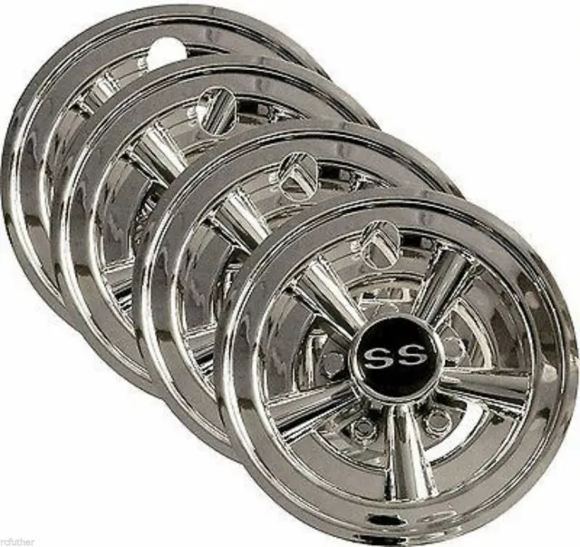 Hubcap Wheel Cover Golf Cart Cragar SS styled 8 inch