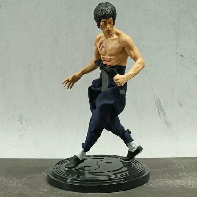 NEW Bruce Lee Action Figure PVC Statue Nice Collectible Toys New Gift In Box