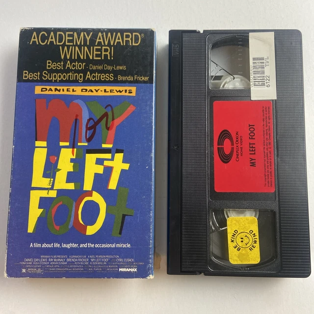 MY LEFT FOOT VHS 1989 MCA Daniel Day Lewis $9.99 - PicClick CA