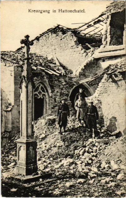 CPA Vigneulles-les-Hattonchatel - L'Eglise - Kirche - Ruines (1036886)