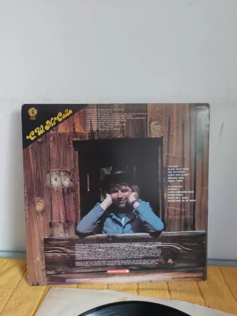 C.W. MCCALL CONVOY / Black Bear Road Vinyl UK 1975 MGM SE 5008 - LP EX+ ...