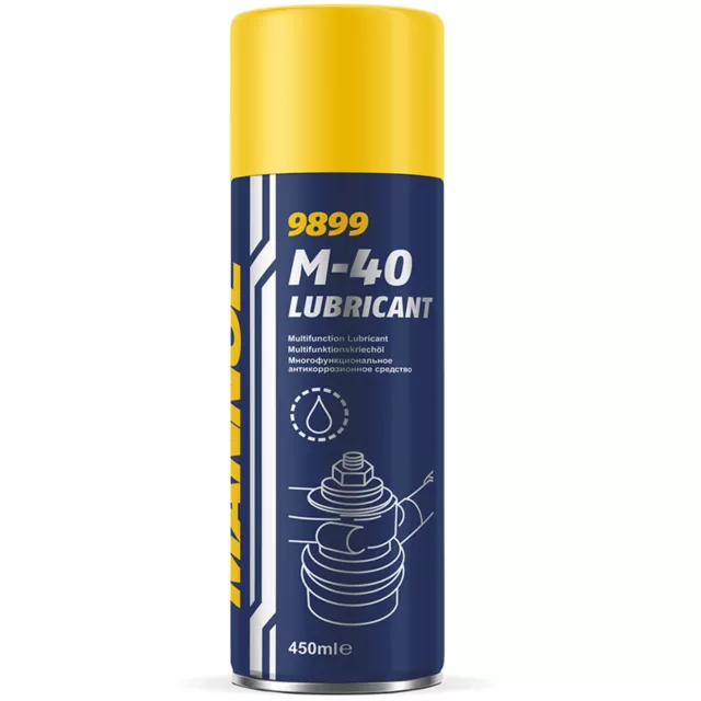 6x 450 ml MANNOL M40 ROSTLÖSER MULTIFUNKTIONSÖL UNIVERSAL KRIECHÖL ROSTENTFERNER 2