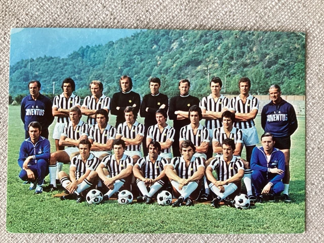 Carte Postale Vintage Juventus, Saison 1950/51, Voyageée